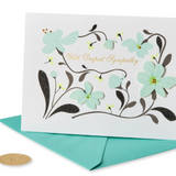GC Sympathy Paper Sculpted Floral
