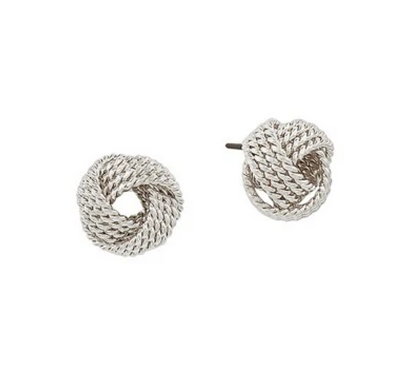 Earring: Sack Silver