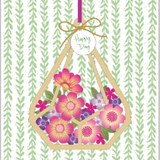 GC - Floral Wood Birthday