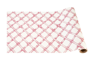 Pink Lattice Table Runner