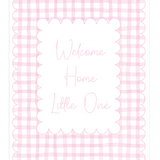 Greeting Card - Mini Gingham Welcome Little One