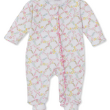 Garden Trellis Footie with Zipper