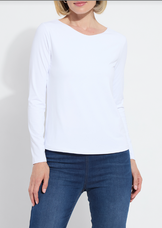Lyssential Long Sleeve | White