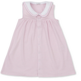 Whale Wonder Pink Stripe Toddler Dress