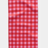 Cherry Gingham Tea Towel