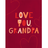 GC Festive Lettering Grandpa Valentine