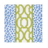 Knots and Spots Blue/Green Cocktail Napkin