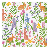 Bunny Field Luncheon Napkin