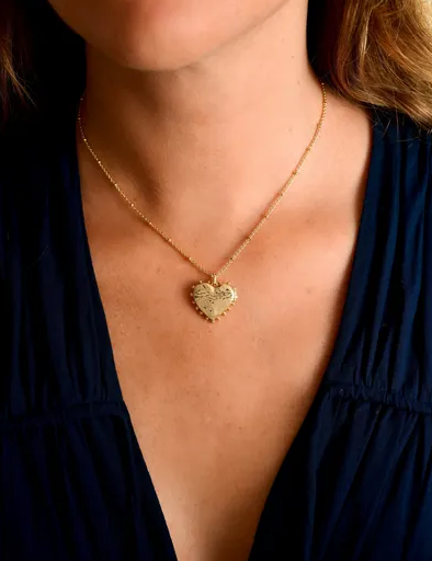 Heart Large Locket Necklace