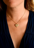 Heart Large Locket Necklace