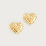 Heart Stud Earrings