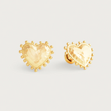 Heart Stud Earrings