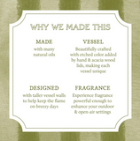 Citronella Grove Poured Candle Tine, gold lid 6.5oz