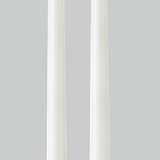 LED Taper Candle, Nordic White, 9.8" 2-pack