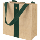 Jute and Twill Natural/Hunter | Small
