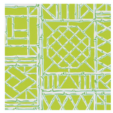 Bamboo Screen Green Roll Wrap