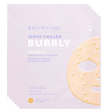 Serve Chilled Bubbly Hydrogel Face Mask