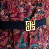 a close up of a belt