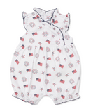 Bold Stripes & Bright Stars Ruffle Playsuit