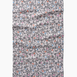 Playful Bunnies Tea Towel