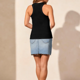 Racer Back Baby Rib Tank Top