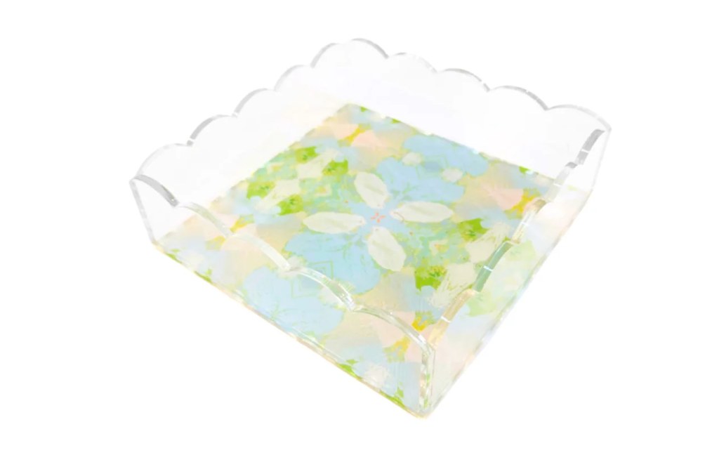 Elephant Falls Scalloped Tray | Small