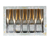 Sparkling Flutes Place Cards - Includes 8 Classic Fold Place Cards