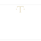Antique Plain Letter Foil Correspondence Cards