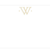 Antique Plain Letter Foil Correspondence Cards
