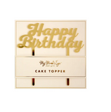 Happy Birthday Cake Topper