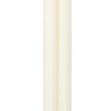 Straight Taper 10" Candles in White - 2 Candles Per Package
