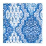 Provencale Cotton Blue Cocktail Napkin