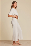 CCUL Side Stripe Crop Pant | Sand Dune