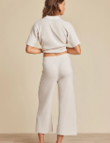 CCUL Side Stripe Crop Pant | Sand Dune