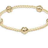 Admire Small Gold 2.5mm Bead Bracelet | Gold