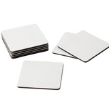 Felt Backed Lizard Coasters | Ivory