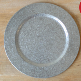 Galvanized Charger   Antique   13"
