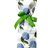 Hydrangeas Stripe Wine Bag Kit | Set of 8
