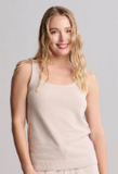 CCUL Square Neck Tank | Stone