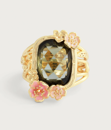 Wildflowers with Stone Ring
