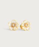 Wildflower Enameled Stud Earrings
