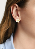 Wildflower Enameled Stud Earrings