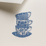Tea Cups Note Cards