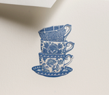 Tea Cups Note Cards