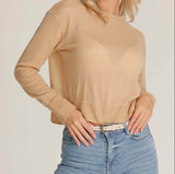 Chloe Vintage Studded Skinny Belt