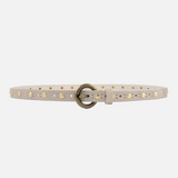 Chloe Vintage Studded Skinny Belt