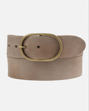 Fien Classic Leather Belt | Taupe
