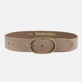 Fien Classic Leather Belt | Taupe