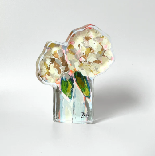 Two Hydrangea Blooms Acrylic