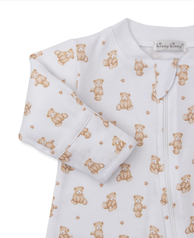 Footie with Zipper | Teddy Bear Time